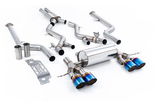 Milltek Exhaust BMW 2 Series M2 Coupe G87 (S58 OPF/GPF Models) Cat Back Exhaust Resonated SSXBM1289