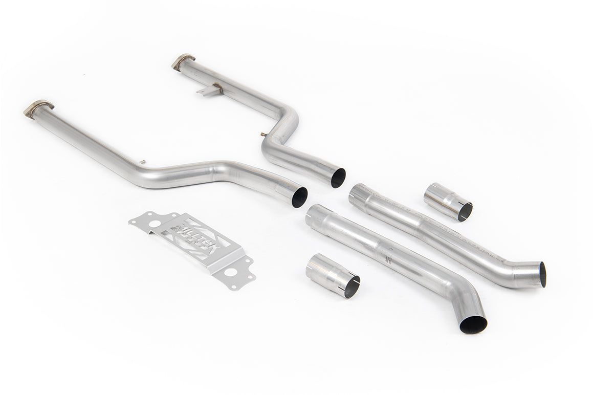 Milltek Exhaust BMW 2 Series M2 Coupe G87 (S58 OPF/GPF Models) GPF/OPF Bypass Non Resonated SSXBM1295