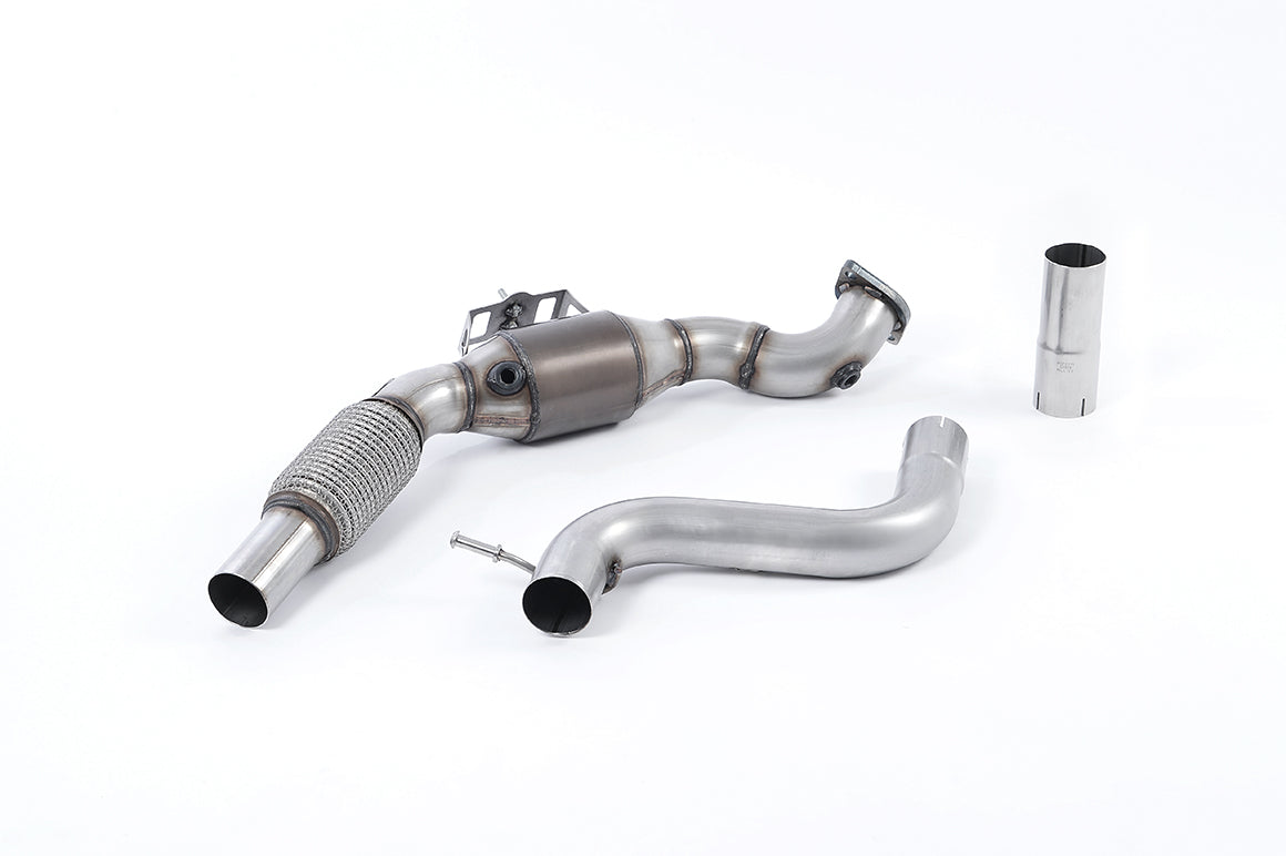 Milltek Ford Mustang 2.3 Ecoboost (Fastback) Large Bore Downpipe and Hi Flow Sports Cat Exhaust Fits Milltek SSXFD169