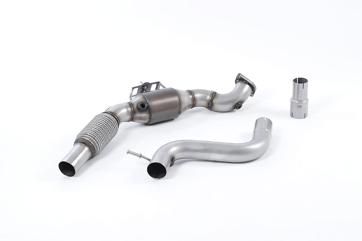 Milltek Exhaust  Ford Mustang 2.3 Ecoboost (Fastback) Large Bore Downpipe and Hi Flow Sports Cat  Fits OE SSXFD170