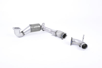 Milltek Exhaust  Ford Fiesta Mk8 1.0T EcoBoost ST-Line 3 & 5 Door Cast Downpipe with Race Cat SSXFD236