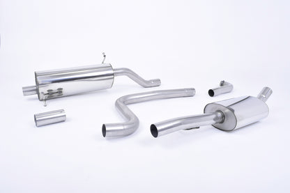 Milltek Exhaust  Ford Fiesta Mk8 1.0T EcoBoost ST-Line 3 & 5 Door Cat-back Exhaust SSXFD241