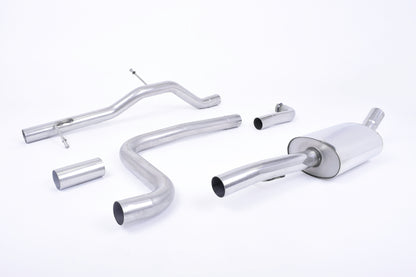 Milltek Exhaust  Ford Fiesta Mk8 1.0T EcoBoost ST-Line 3 & 5 Door Cat-back Exhaust SSXFD249