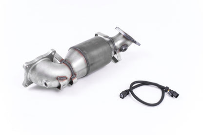 Milltek Exhaust  Honda Civic Type R FK2 Turbocharged 2.0 litre i-VTEC Cast Downpipe with HJS High Flow Sports Cat SSXHO230