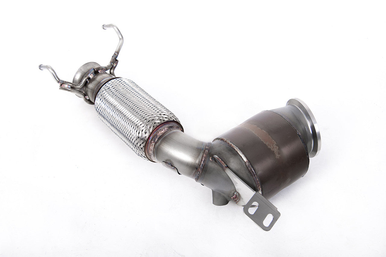 Milltek HJS Tuning ECE Downpipes - ECE Approved Downpipe with High Flow Sports Cat fits to OE OPF Does not require ECU Software - Mk3 - (F56) Mini Cooper S 2.0 Turbo UK/Euro LCI with OPF - 2019 - SSXM471