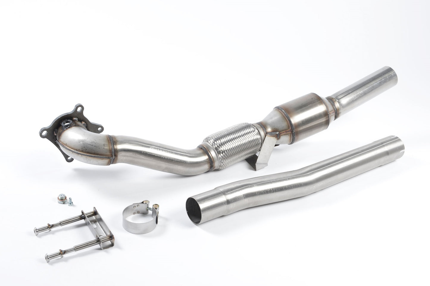 Milltek Exhaust  Volkswagen GOLF MK5 GTI 2.0T FSI Large Bore Downpipe and Hi-Flow Sports Cat SSXSE154