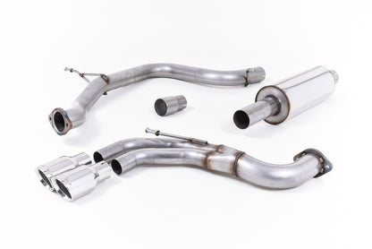 Milltek Exhaust  Seat LEON FR 2.0 TDI 184PS SC AND 5-DOOR (MANUAL AND DSG-AUTO) Cat-back Exhaust SSXSE162