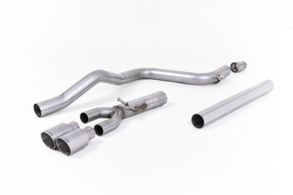 Milltek Exhaust Seat LEON FR 2.0 TDI 150 SC AND 5-DOOR (MANUAL AND DSG-AUTO) Cat-back Exhaust SSXSE176