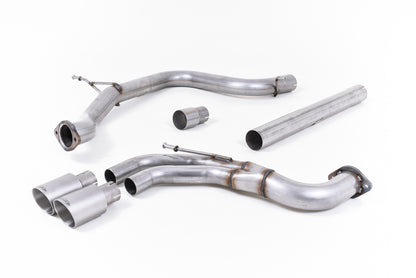 Milltek Exhaust  Seat LEON FR 2.0 TDI 184PS SC AND 5-DOOR (MANUAL AND DSG-AUTO) Cat-back Exhaust SSXSE182