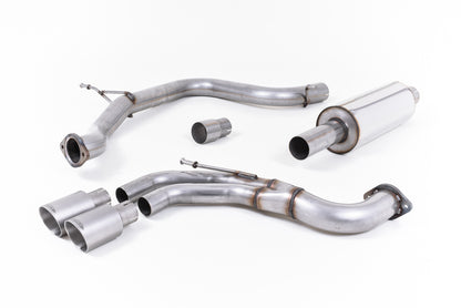 Milltek Exhaust  Seat LEON FR 2.0 TDI 184PS SC AND 5-DOOR (MANUAL AND DSG-AUTO) Cat-back Exhaust SSXSE183