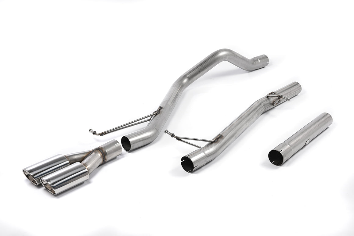 Milltek Exhaust  Volkswagen TRANSPORTER  CARAVELLE T5 LWB 180PS 2.0-LITRE BITDI 2WD AND 4MOTION Particulate Filter-back Exhaust SSXVW210