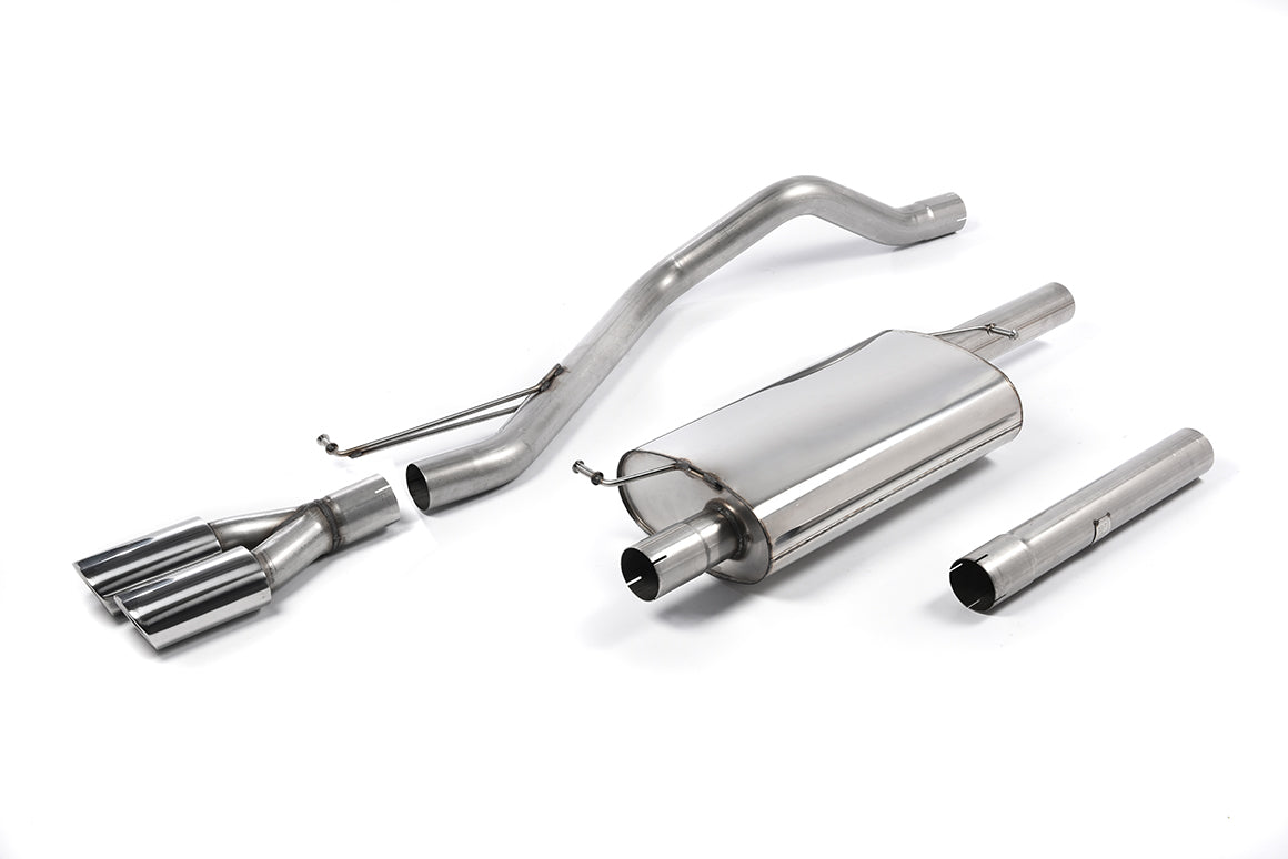 Milltek Exhaust  Volkswagen TRANSPORTER  CARAVELLE T5 LWB 2.0-LITRE (84PS & 102PS) 2WD AND 4MOTION Cat-back Exhaust SSXVW212