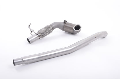 Milltek Exhaust  Volkswagen Arteon 2.0TSI 280PS 4Motion (Non OPF/GPF Vehicles Only) Large Bore Downpipe and Hi-Flow Sports Cat SSXVW349