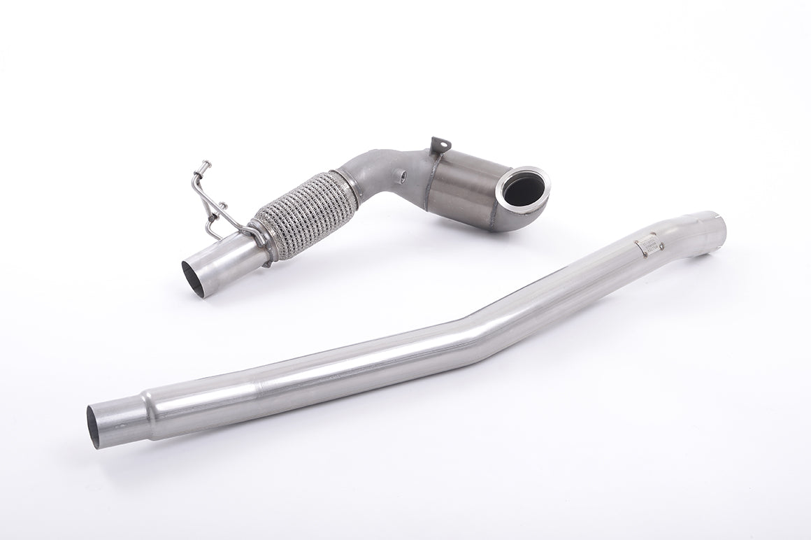 Milltek Exhaust Volkswagen Golf MK7 R 2.0 TSI 300PS Cast Downpipe with Race Cat SSXVW386