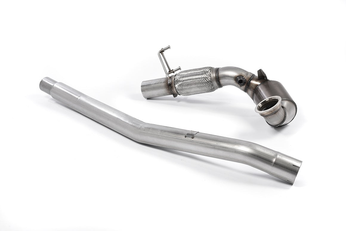 Milltek Exhaust  Seat Leon Cupra 280 290 & 300 2.0 TSI Large Bore Downpipe and Hi-Flow Sports Cat SSXVW396