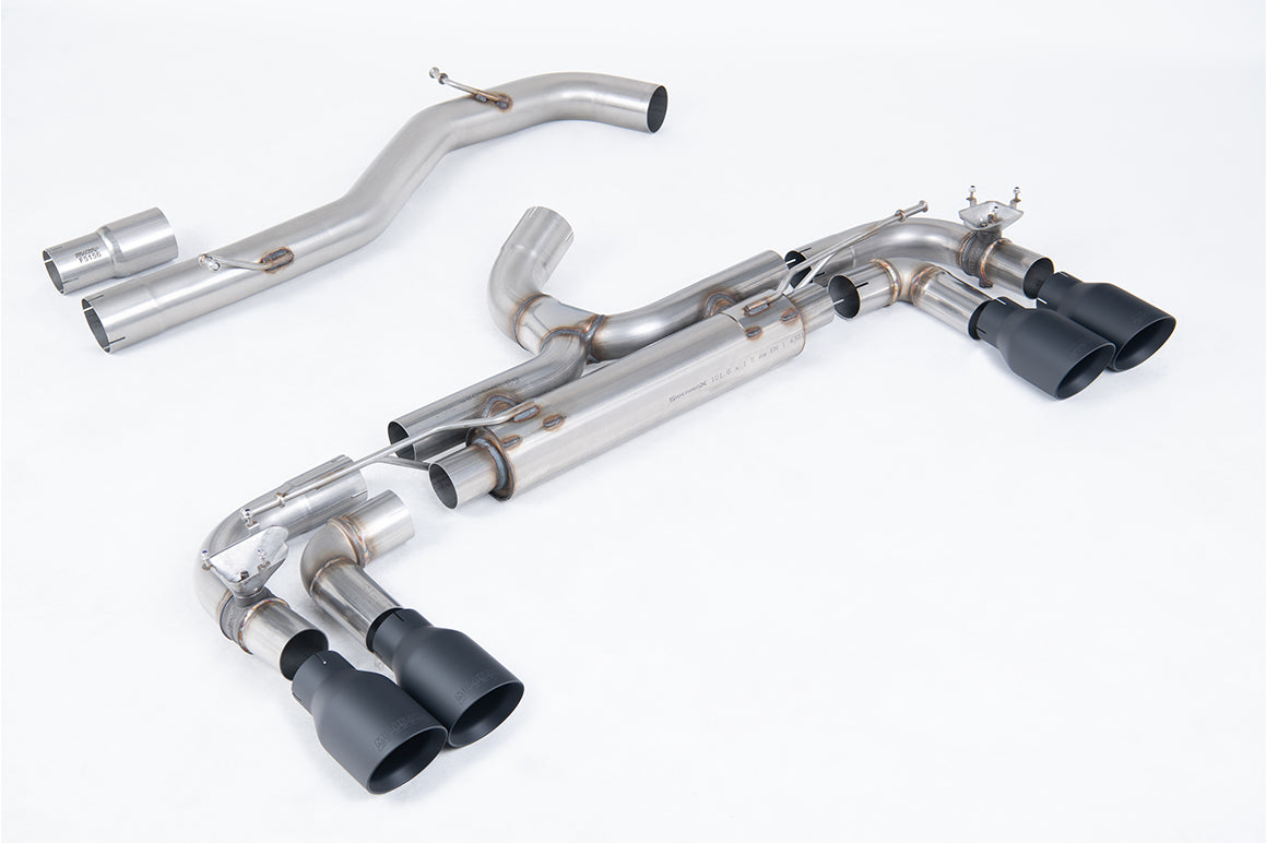 Milltek Exhaust  Volkswagen Golf R MK7 2.0 TSI 300PS 80mm RACE System (Non-Resonated  LOUD / LOUDEST) Cat-back Exhaust SSXVW714