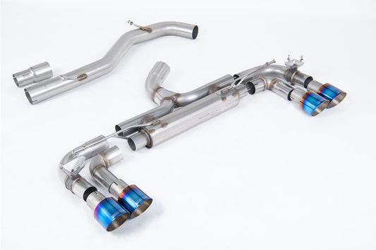 Milltek Exhaust  Volkswagen Golf R MK7 2.0 TSI 300PS 80mm RACE System (Non-Resonated  LOUD / LOUDEST) Cat-back Exhaust SSXVW716