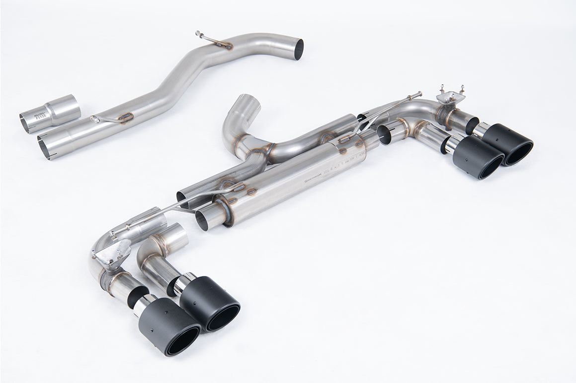 Milltek Exhaust  Volkswagen Golf R MK7 2.0 TSI 300PS 80mm RACE System (Non-Resonated  LOUD / LOUDEST) Cat-back Exhaust SSXVW717