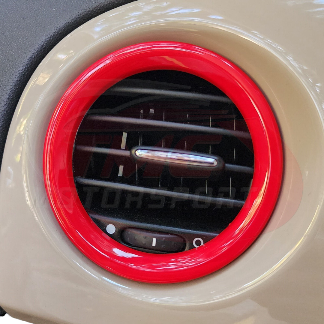 Abarth 500 / 595 / 695 Air Vent Surrounds - Various Options