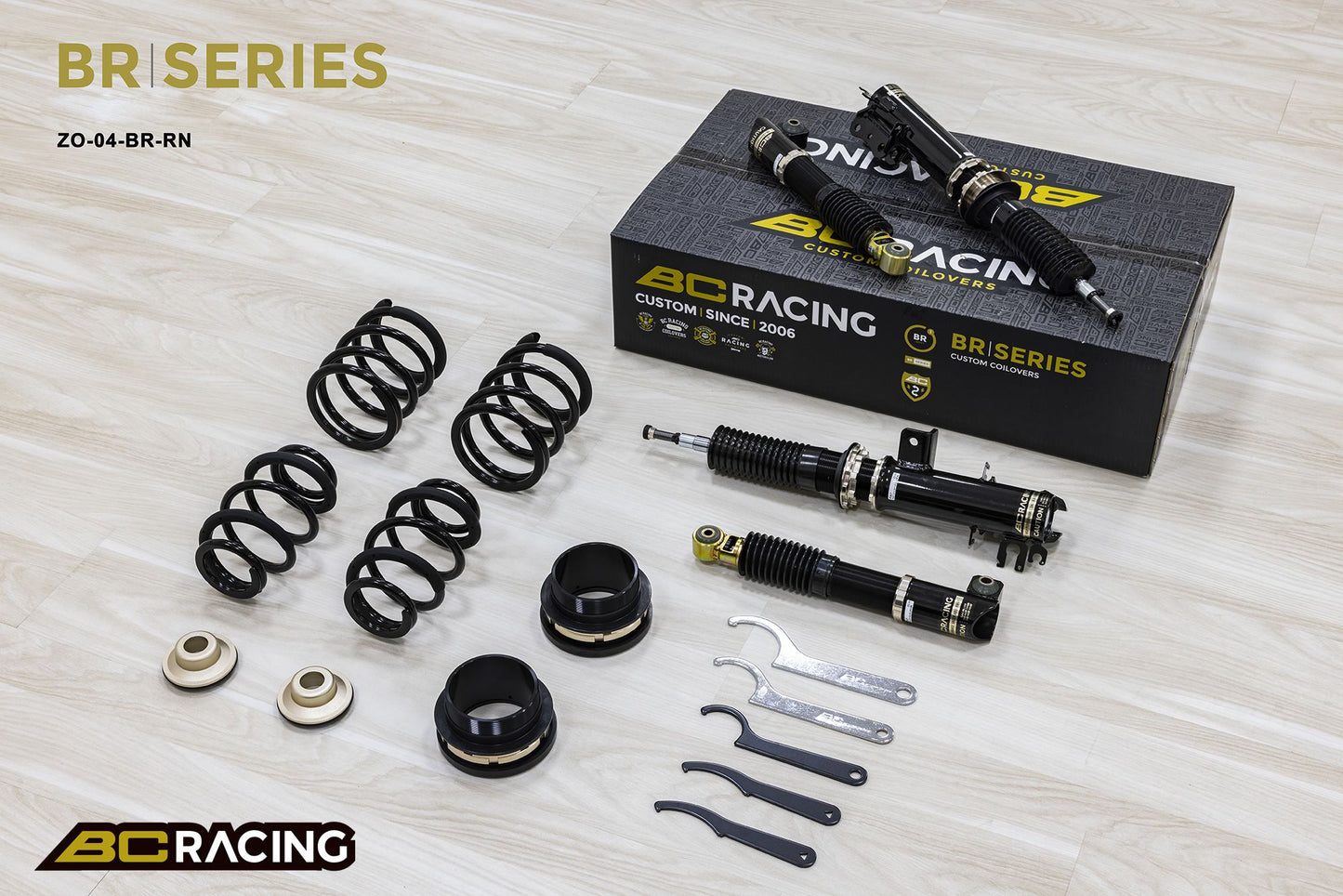 Abarth 500 / 595 / 695 BC Racing BR RN Series Coilovers