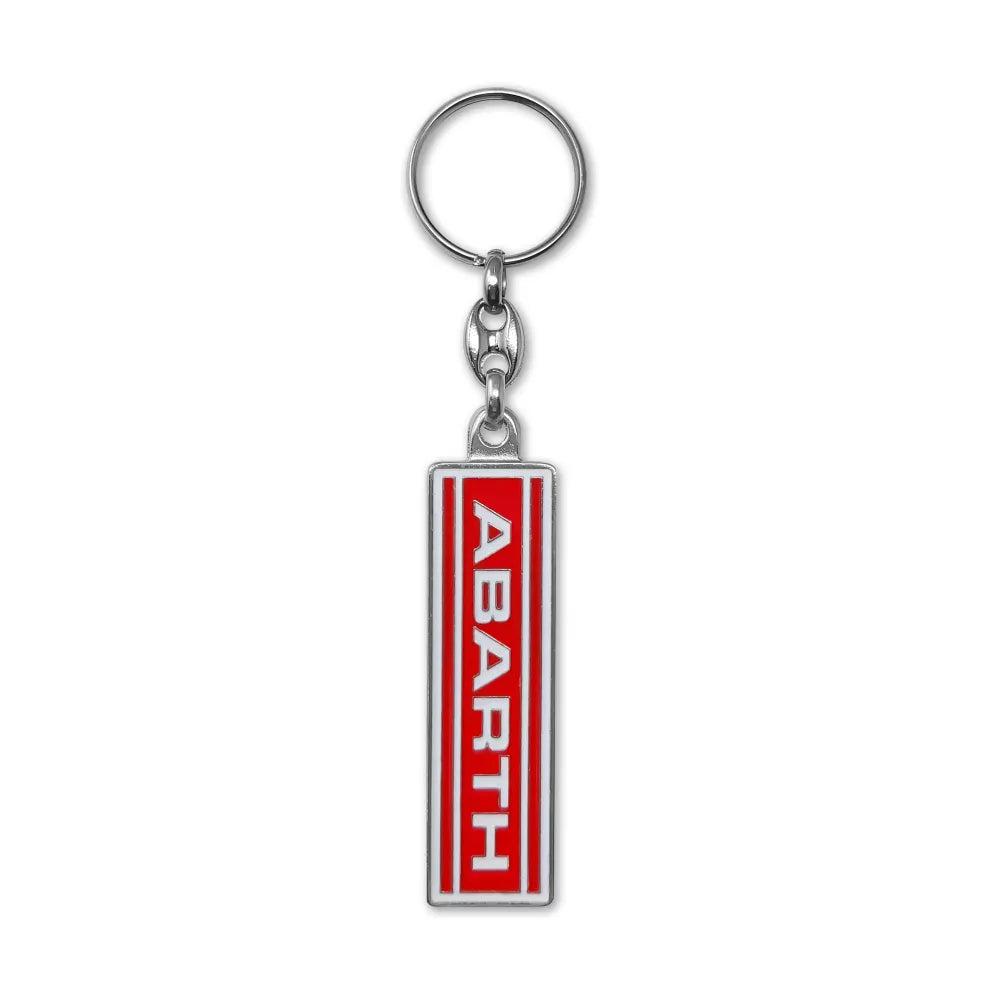 Abarth Metal Writing Keyring