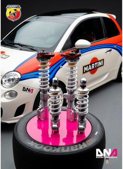 Abarth 500 / 595 / 695 & Fiat 500 Abarth USA WRS Coilover Kit - DNA Racing