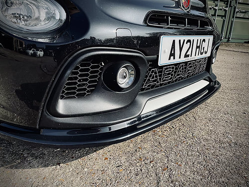 Abarth 595 Series 4 Front Splitter - Triple R Composites