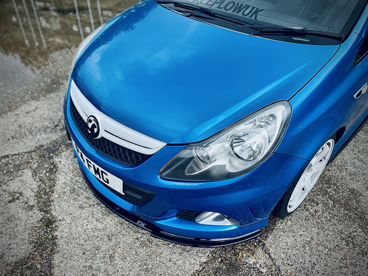 Vauxhall Corsa D VXR Front Splitter - Triple R Composites