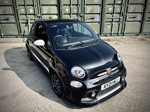 Abarth 595 Series 4 Front Splitter - Triple R Composites