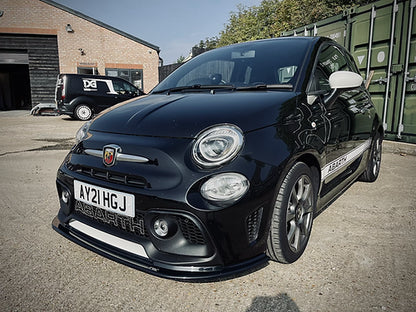 Abarth 595 Series 4 Front Splitter - Triple R Composites