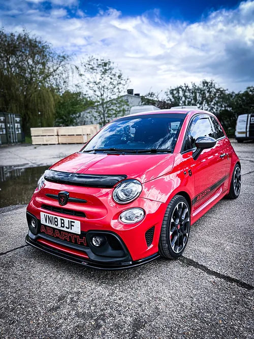 Abarth 595 Series 4 Front Splitter - Triple R Composites