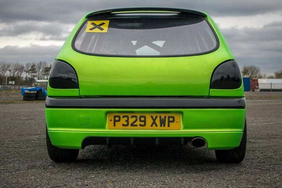 Fiesta MK5 ZS Rear Diffuser - Triple R Composites