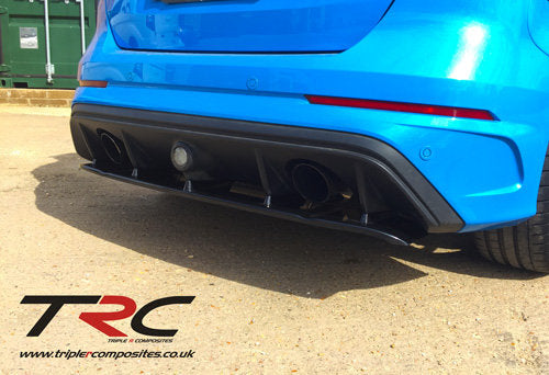 Ford Focus MK3 RS - V3 Rear Blade - Triple R Composites