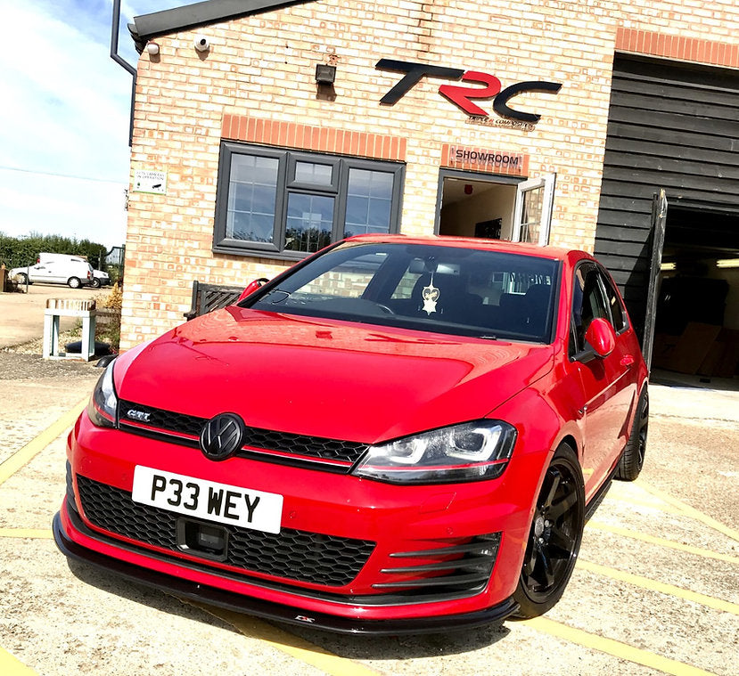 Volkswagen Golf MK7 GTI/GTD V2 Front Splitter - Triple R Composites