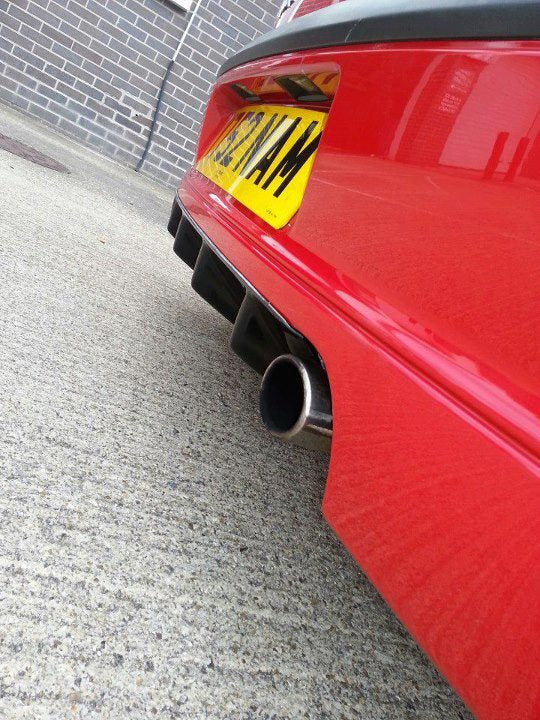 Fiesta MK5 ZS Rear Diffuser - Triple R Composites