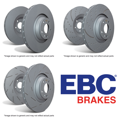 Abarth Grande Punto / Punto Evo EBC Front Brake Discs