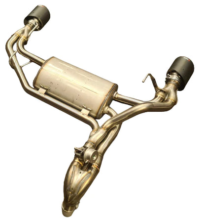 Genuine Abarth Supplied Akrapovič Rear Exhaust with Valve