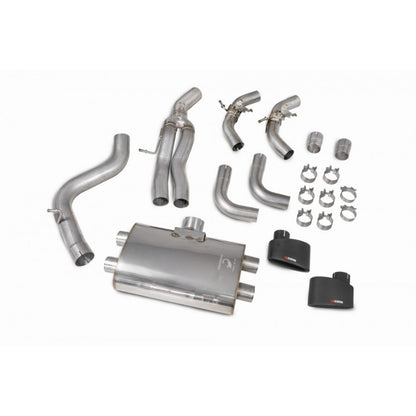 Scorpion Exhausts - Audi RS3 8V Facelift Sportback Non Resonated Cat-Back / GPF Back System With Electronic Valves SAUS079CF