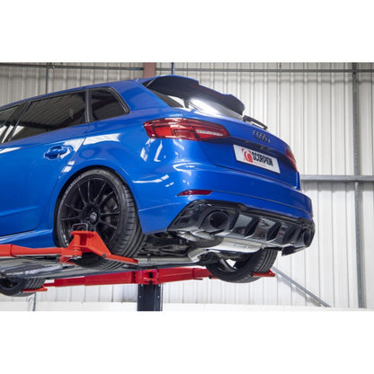 Scorpion Exhausts - Audi RS3 8V Facelift Sportback Non Resonated Cat-Back / GPF Back System With Electronic Valves SAUS079CF