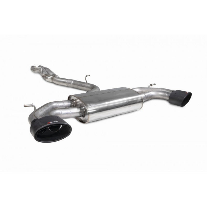 Scorpion Exhausts - Audi RS3 8V Facelift Sportback Non Resonated Cat-Back / GPF Back System With No Valves SAUS080CF