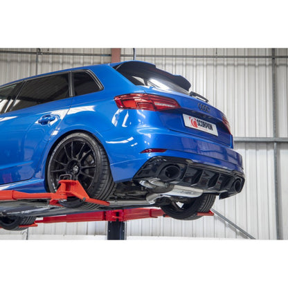 Scorpion Exhausts - Audi RS3 8V Facelift Sportback Non Resonated Cat-Back / GPF Back System With No Valves SAUS080CF