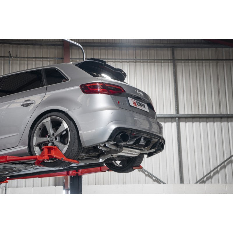 Scorpion Exhausts - Audi RS3 8V Pre-Facelift Sportback Non Resonated Cat-Back With Valves SAUS106CF