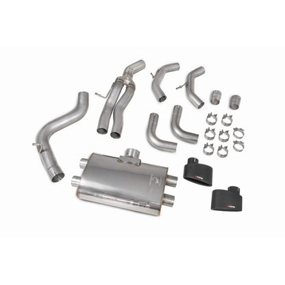 Scorpion Exhausts - Audi RS3 Saloon 8V Non Resonated Cat-Back / GPF Back System With No Valves SAUS084CF