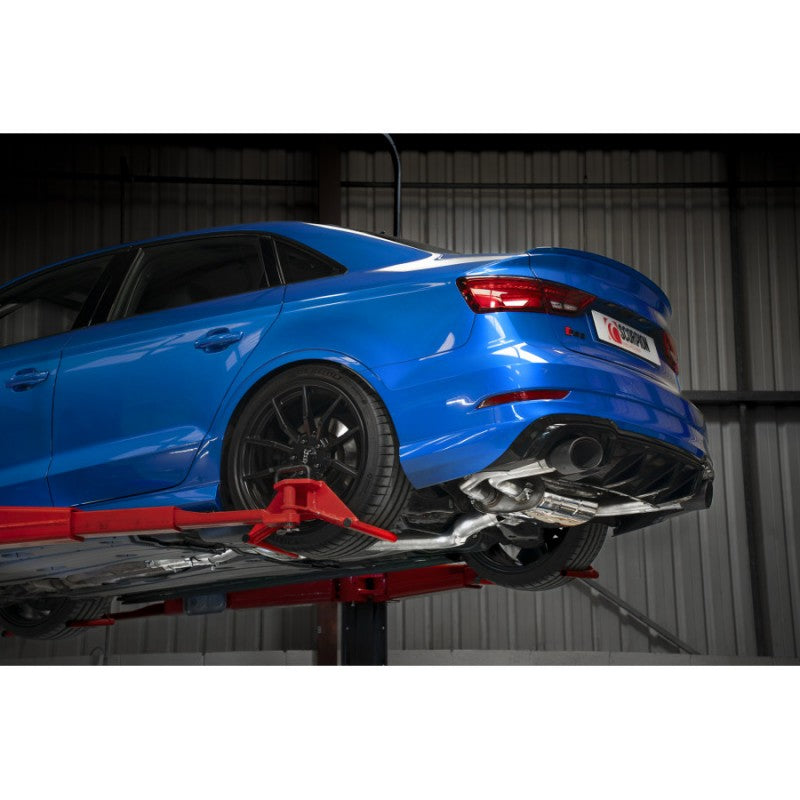 Scorpion Exhausts - Audi RS3 Saloon 8V Non Resonated Cat-Back / GPF Back System With No Valves SAUS084CF