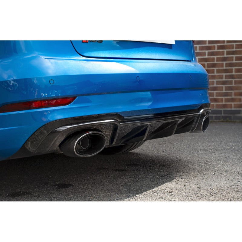 Scorpion Exhausts - Audi RS3 Saloon 8V Non Resonated Cat-Back / GPF Back System With No Valves SAUS084CF