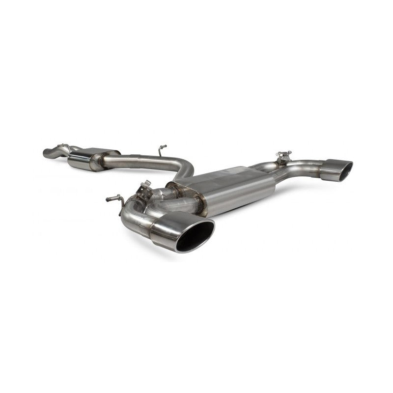 Scorpion Exhausts - Audi RS3 Saloon 8V Resonated Cat-Back / GPF Back System With Electronic Valves SAU083