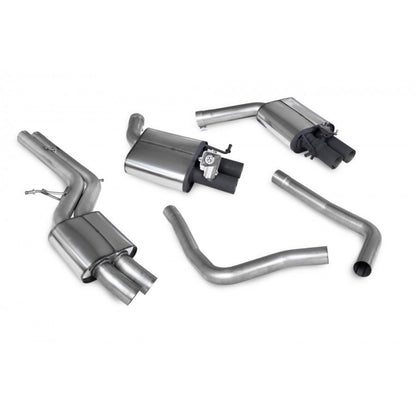 Scorpion Exhausts - Audi RS6 C7 Avant 4.0 TFSI Biturbo Quattro 2014 - 2018 Resonated Half System SAU087