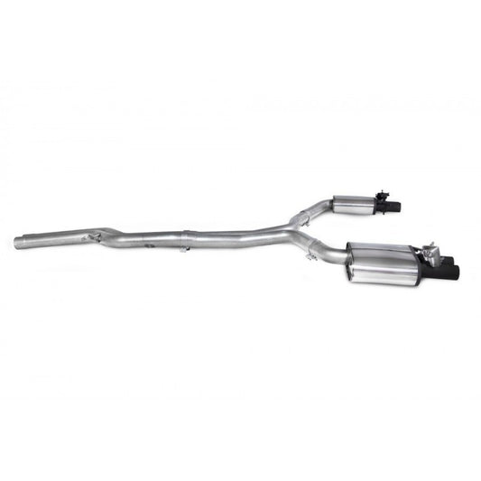 Scorpion Exhausts - Audi RS7 C7 4.0 TFSI Biturbo Quattro 2014 - 2018 Non Resonated Half System SAUS087