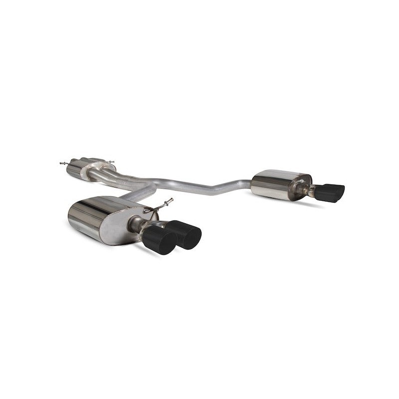 Scorpion Exhausts - Audi S4 3.0 TFSI V6 Quattro & Avant B8 & B8.5 2009 To 2016 Resonated Half System SAU044C