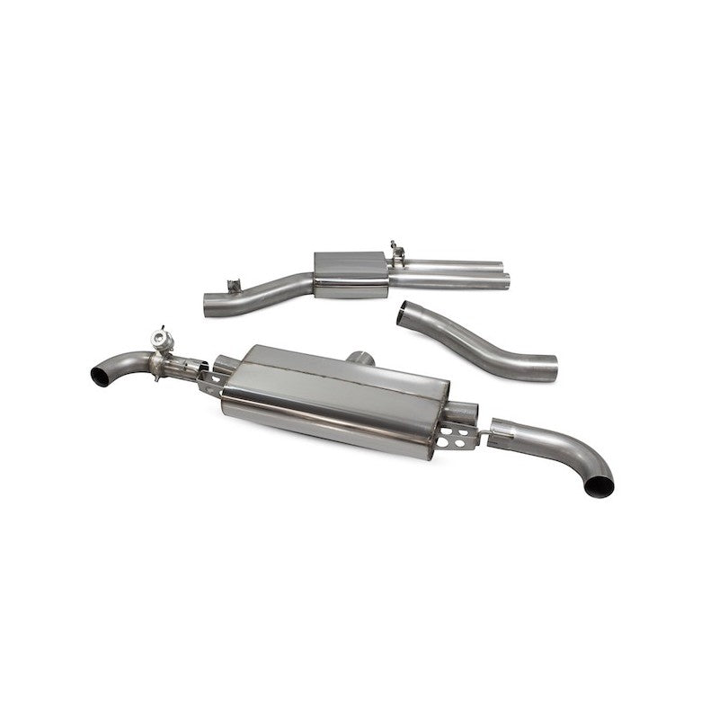 Scorpion Exhausts - Audi TT RS MK2 2009 To 2014 Resonated Cat-Back System With Valve SAU077